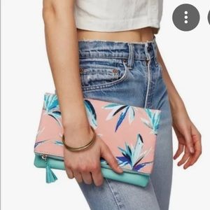 Rachel Pally tropical clutch
